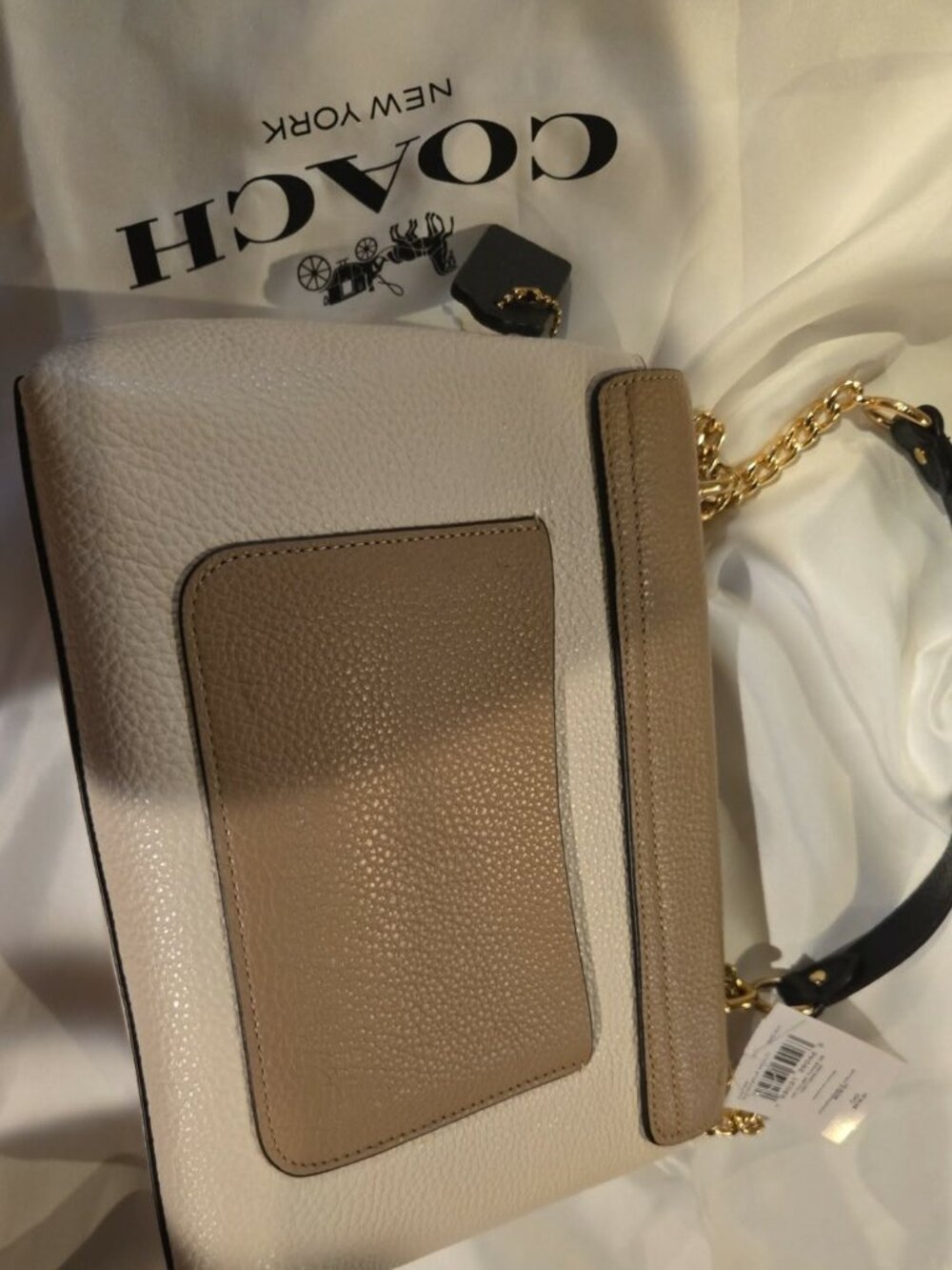 Authentic Coach Tammy shoulder bag by crossbody 2 ways strapbag - Picture 5 of 6
